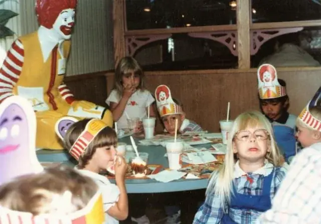 1. Childhood Memories Served With Burgers and Cabbage Patch Dolls, 2. ‘My Brother’s McDonald’s Birthday Party, 1994’, 3. Don’t Forget To Make a Wish!, 4. Happy Meals and Grimace Party Hats for the Win, 5. Surprise Cake Delivery From the McDonald’s Team, 6. ‘McDonald’s Birthday Parties, Complete With Ashtrays on the Tables’, 7. Happy Meals, Party Hats, and a Visit From Ronald Himself, 8. No McDonald’s Birthday Party Was Complete Without a Sheet Cake and Ronald’s Creepy Smile, 9. ‘McDonalds’ Birthday, 1987′, 10. From Cake to Conga Lines, McDonald’s Parties Really Had It All, 11. ‘Birthday Parties Were Great, Especially If They Were at McDonald’s’, 12. ‘McDonald’s Birthday Party, 1982’, 13. Shades On, Party Mode Activated at the Merry-Go-Round, 1980s, 14. Something Tells Us That Burger Wasn’t Up to Standard, 15. ‘My 4th birthday at McDonald’s 40 Years Ago’, 16. When McDonald’s Parties Brought Out Everyone’s Wildest Fits