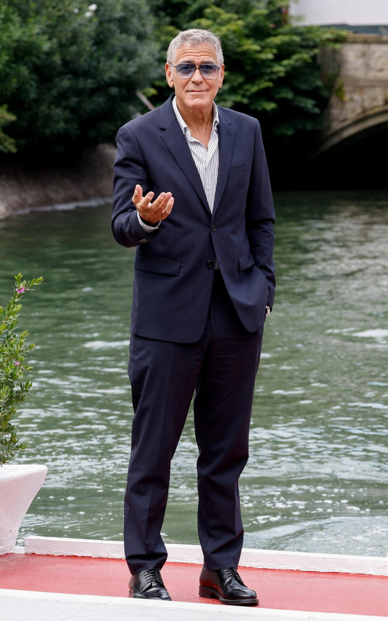 George Clooney Venice Film Festival 2025, Clooneys, Laura Dern, Eve Hewson, Naomi Watts and Billy Crudup, Riley Keough, Noah Baumbach and Greta Gerwig, Alba Rohrwacher, Emily Mortimer, Shailene Woodley, Adam Sandler, Nicole Avant, Emma Stone, Alicia Silverstone, Noomi Rapace, Willem Dafoe, Chioma Nnadi, Jesse Plemons, Kim Novak, Kim Kardashian, Cate Blanchett, Tilda Swinton, Heidi Klum, George Clooney, Noomi Rapace., Emanuela Fanelli