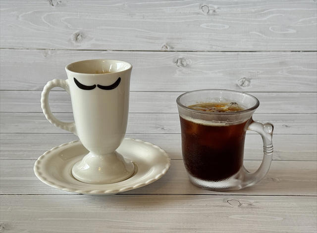 コーヒー豆選びから焙煎まですべて自社で行う, 焙煎工場を見学！コーヒーができるまで, びっくりドンキーのコーヒーは2種類ある, コーヒーカップも可愛い, コーヒーに対する情熱がアツい