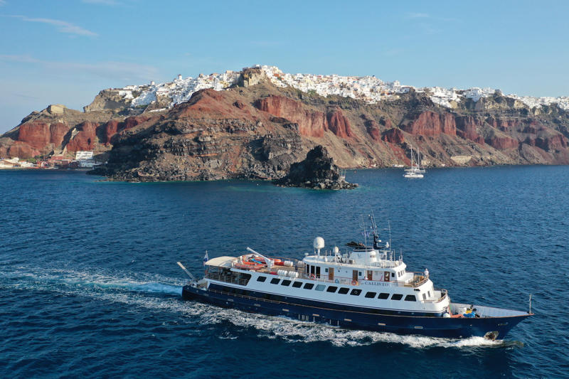 1. Sea Cloud (launched in: 1931), 2. Callisto (launched in: 1963), 3. Balmoral (launched in: 1988), 4. Aurora (launched in: 2000), 5. Queen Mary 2 (2003)