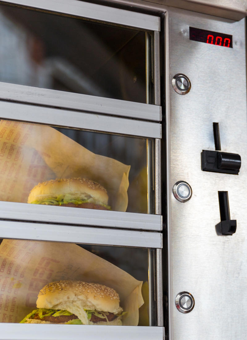 Fresh Bread Live Crabs, Hot Meals, Umbrellas, Gold Bars, Fresh Flowers, Fresh Bread, Live Insects, Fireworks, What These Machines Say About Us