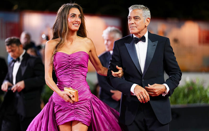 Venice Film Festival 2025 Venice Film Festival 2025, Clooneys, Laura Dern, Eve Hewson, Naomi Watts and Billy Crudup, Riley Keough, Noah Baumbach and Greta Gerwig, Alba Rohrwacher, Emily Mortimer, Shailene Woodley, Adam Sandler, Nicole Avant, Emma Stone, Alicia Silverstone, Noomi Rapace, Willem Dafoe, Chioma Nnadi, Jesse Plemons, Kim Novak, Kim Kardashian, Cate Blanchett, Tilda Swinton, Heidi Klum, George Clooney, Noomi Rapace., Emanuela Fanelli