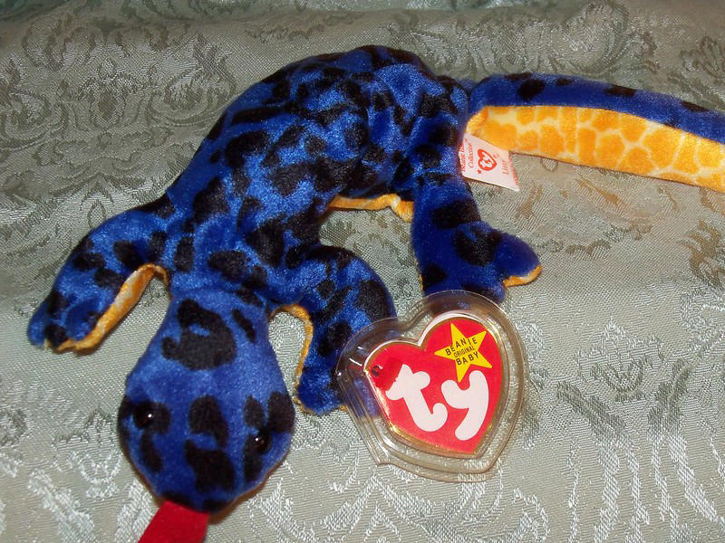 Princess the Bear, Peanut the Elephant, McDonald's Teenie Beanie Babies, Teddy Bears (Multiple Colors), Tabasco the Bull, Humphrey the Camel, Peking the Panda, Chilly the Polar Bear, Bones the Dog, Inch the Worm, Web the Spider, Splash the Whale, Quackers the Duck, Lizzy the Lizard, Pinky the Flamingo, Squealer the Pig, Snort the Bull, Legs the Frog, When Plush Became Precious