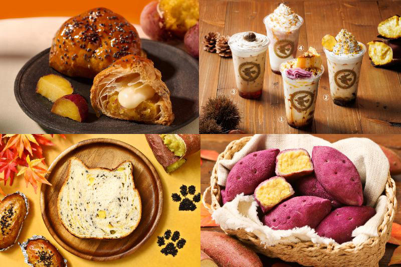・ミスタードーナツ, ・チーズガーデン, ・ルマンドアイスいもジェンヌ, ・クリーム玄米ブラン, ・ねこねこ食パン, ・ハートブレッドアンティーク