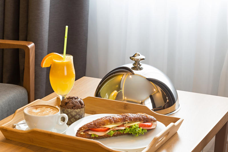 Use earplugs , Find a quiet place, Book a bigger room, Order room service , Know your limits