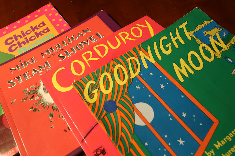 Where the Wild Things Are, The Giving Tree, Charlotte's Web, The Very Hungry Caterpillar, Goodnight Moon, The Cat in the Hat, Bridge to Terabithia, The Secret Garden, Are You My Mother?, The Phantom Tollbooth, Island of the Blue Dolphins, The Lion, the Witch and the Wardrobe, A Wrinkle in Time, The Outsiders, Harriet the Spy, Stories That Shaped Us