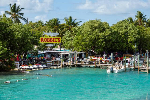 The Seas Around Islamorada, Christ of the Abyss at John Pennekamp Coral Reef State Park, Bahia Honda State Park, The Caribbean Club, Robbie's, Key Largo Fisheries, Pierre’s Restaurant, Dry Tortugas National Park, Alligator Reef Sanctuary Preservation Area, Founders Park