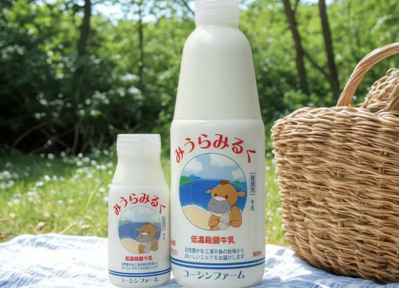 濃厚なのにさっぱり「みうらみるく」, おいしさの秘密は「低温殺菌」にあり, 「自然」にこだわった牛たちから生まれる、フレッシュな味, 地元への熱い想いが生んだ「地産地消」の牛乳