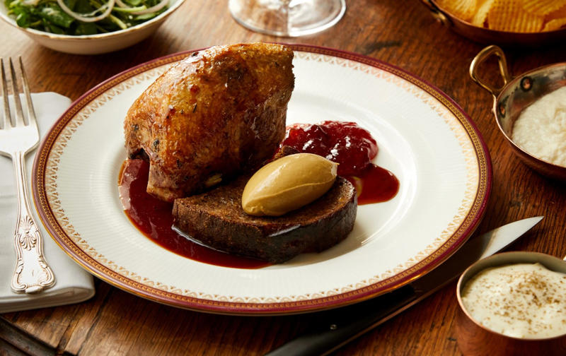 ‘Grouse, trimmings’, ‘Grilled sirloin sourced from our local suppliers’, The dish description that’s too long to fit here, Pudding ‘like Granny/Mum/Auntie Val etc used to make it’, The ‘Kevin Bacon’ burger, ‘Deconstructed’ lasagne, The indulgent chocolate mousse