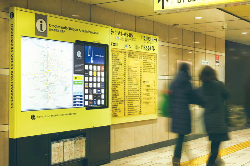 駅空間を彩るアイコン, 日本の鉄道ならではの試み , 広告とセットになった「ナビタ」, スマホの時代でも必要な存在, 今後は「電車ナビタ」が増える？
