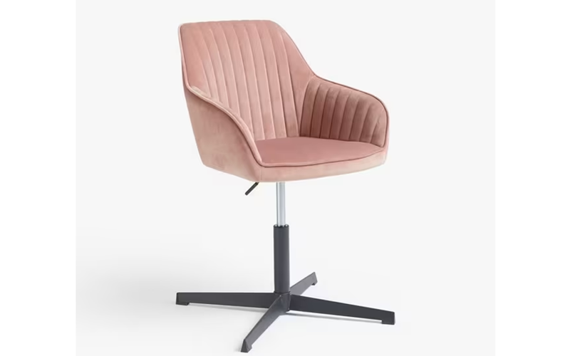 Best desk chairs under £200 at a glance, Comfort comes first, Material matters, Adjustability is key, Style that complements your space, Robert Dyas Solstice Galilei Executive PU Leather Office Chair, John Lewis Tilly Button Back Office Chair, John Lewis Brooks Velvet Office Chair, Argos Home Boutique Velvet Office Chair - Green, Argos Home Veda Faux Leather Office Gaming Chair, Teknik 85 Series 8511HLW Bonded-leather Reclining Executive Chair , Alphason Florida AOC4125BLK Mesh Tilting Executive Chair, Boulies EP200