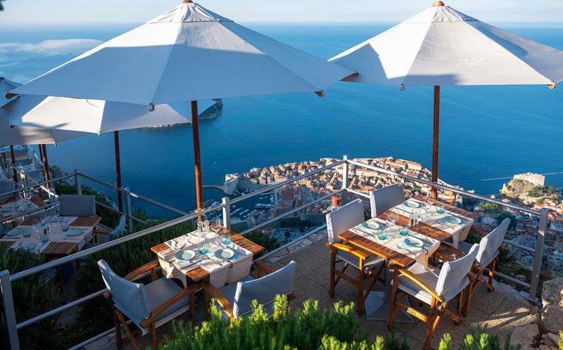 Find a restaurant by type:, Best all-rounders, Bota Sushi & Oyster Bar, Taj Mahal, Taverna Loggia, Urban & Veggie, Best for families, Konoba Dubrava, Konavoski Dvori, Pepper’s, Best for cheap eats, Buffet Škola, Best for walk-ins, Trattoria Carmen, Kiosk Dubrovnik, Best for fine dining, Gradska Kavana Arsenal Restaurant, Best for sea views, Panorama, Fratello’s, How we choose, About our expert, Jane Foster