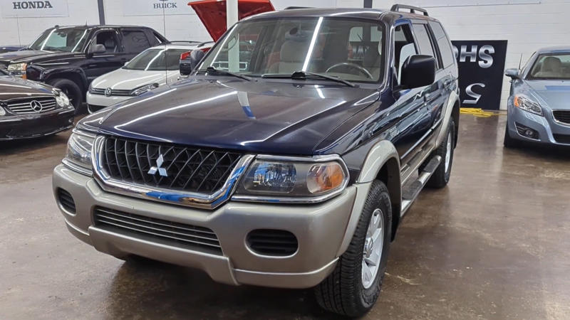 5. 2002 Mitsubishi Montero Sport 1. 2025 Mitsubishi Outlander, 2. 2025 Mitsubishi Outlander PHEV, 3. 2025 Mitsubishi Eclipse Cross, 4. 2025 Mitsubishi Outlander Sport, 5. 2024 Mitsubishi Mirage, 6. Mitsubishi Lancer Evolution X (Final Edition), 7. 2024 Mitsubishi Mirage G4, 8. Mitsubishi Lancer Evolution VI Tommi Mäkinen Edition, 9. Mitsubishi Eclipse GSX (2nd Generation), 10. Mitsubishi Lancer Evolution VIII, 1. 2002 Mitsubishi Montero, 2. 2004 Mitsubishi Endeavor, 3. 2000 Mitsubishi Diamante, 4. 2013–2015 Mitsubishi i-MiEV, 5. 2002 Mitsubishi Montero Sport, 6. 2015 Mitsubishi Mirage, 7. 2011 Mitsubishi Lancer, 8. 2001 Mitsubishi Eclipse, 9. 2003 Mitsubishi Galant, 10. 1994 Mitsubishi 3000GT VR-4