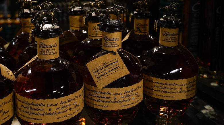 Pappy Van Winkle 23 Year, Blanton's Original Single Barrel, Weller 12 Year, Calumut Farm Small Batch, Johnny Drum Private Stock, Jefferson's Ocean, Basil Hayden, Wild Turkey Longbranch, Hudson Bright Lights, Big City