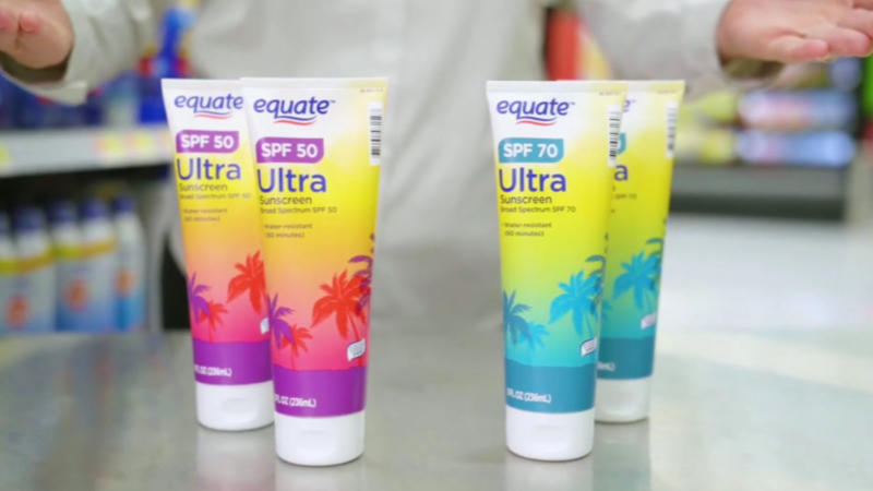 1. Neutrogena, 2. La Roche-Posay, 3. EltaMD, 4. Supergoop!, 5. CeraVe, 6. Eucerin, 7. Aveeno, 8. Bioderma, 9. Vichy, 10. Shiseido, 1. Equate, 2. Up &amp; Up, 3. CVS Health, 4. Walgreens, 5. Sun Bum, 6. Alba Botanica, 7. Babyganics, 8. Panama Jack, 9. Australian Gold, 10. BullFrog