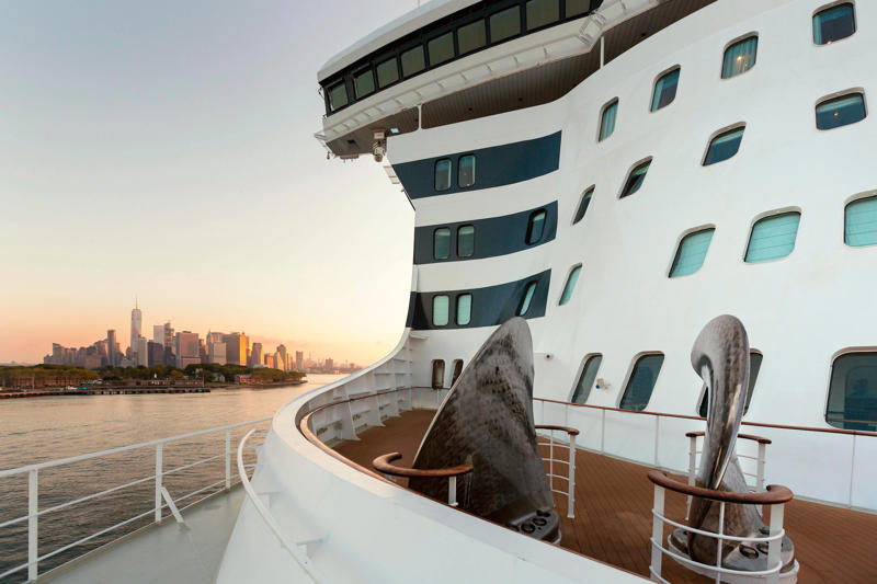 1. Transatlantic, Cunard: Westbound Transatlantic Crossing, 2. Galápagos Islands, Lindblad Expeditions: Exploring Galápagos, 3. World Cruise, Azamara: 2026 World Cruise, 4. Amazon River, Seabourn: Heart of the Amazon, 5. Northern lights, Fred. Olsen: In Search of the Northern Lights, 6. Alaska, Princess Cruises: Voyage of the Glaciers, 7. Antarctica, Silversea: King George Island