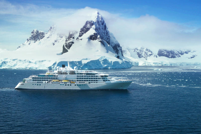 1. Transatlantic, Cunard: Westbound Transatlantic Crossing, 2. Galápagos Islands, Lindblad Expeditions: Exploring Galápagos, 3. World Cruise, Azamara: 2026 World Cruise, 4. Amazon River, Seabourn: Heart of the Amazon, 5. Northern lights, Fred. Olsen: In Search of the Northern Lights, 6. Alaska, Princess Cruises: Voyage of the Glaciers, 7. Antarctica, Silversea: King George Island