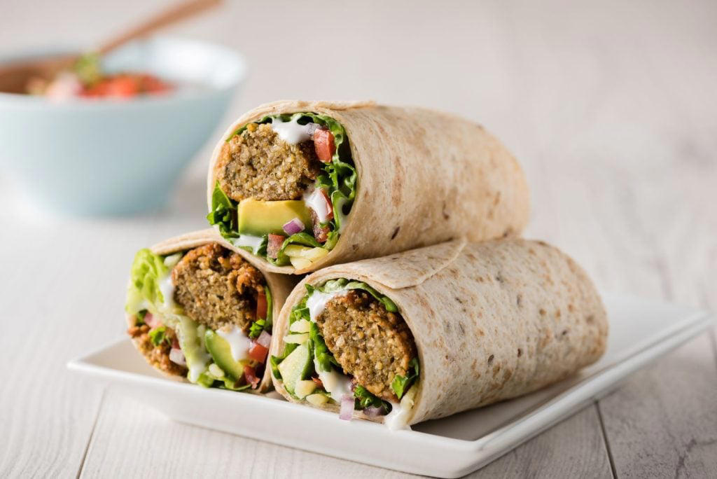 Falafel Wrap Rotisserie Chicken, Falafel Wrap, Gourmet Burgers with Specialty Toppings, Fresh Pasta with Truffle Sauce, Bone-In Ribeye Steak