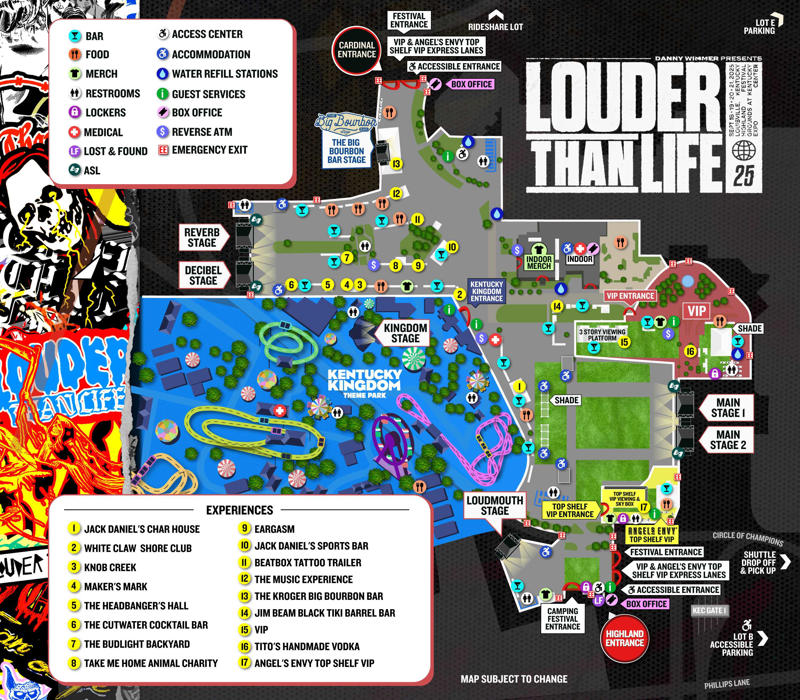 Festival details, The setup, The lineup, Bag policy, What to bring/leave at home, Getting there and parking , How to pay