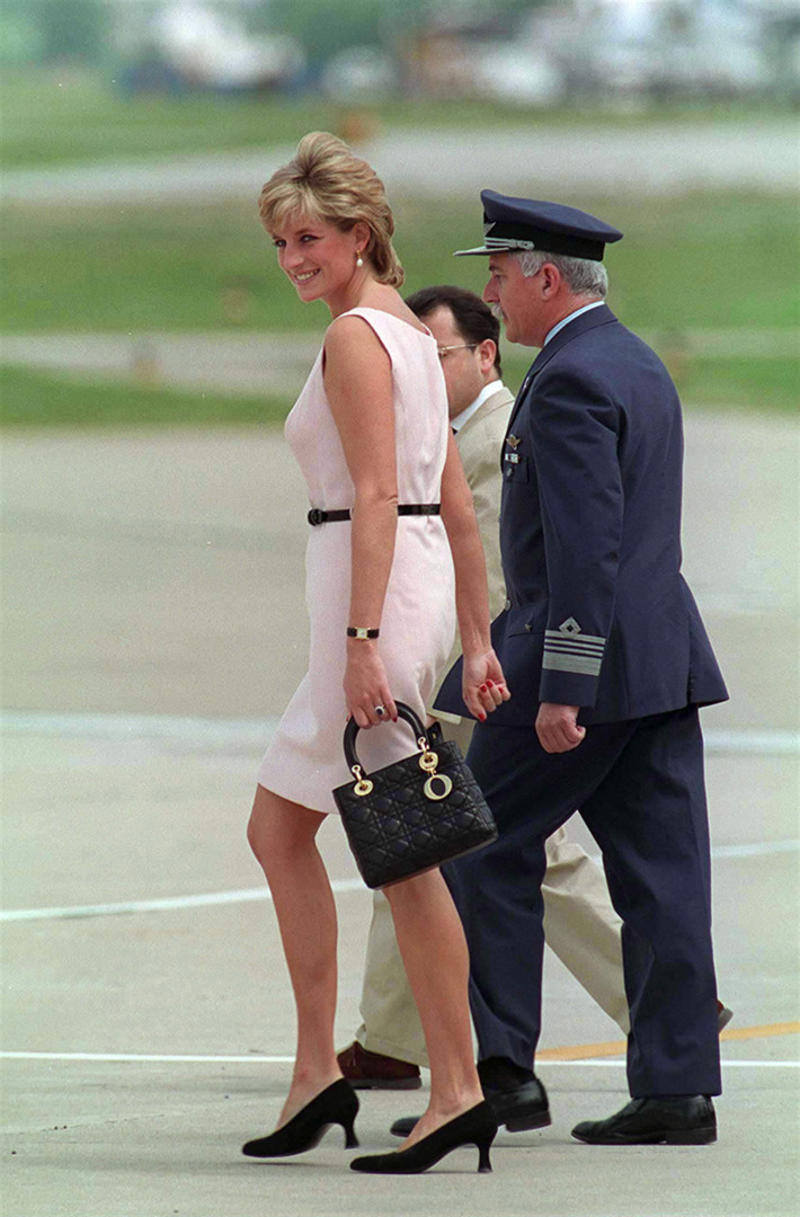 Dior Polka Dots, Revenge Dress, One color, Catharine Walker, Serenity, 'Travolta' Dress, Casual look, 'Diana: Her Fashion Story'