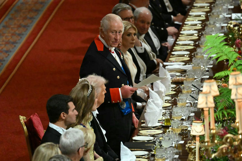 The Best Photos of the Royal Family at the U.S. State Banquet at Windsor Castle