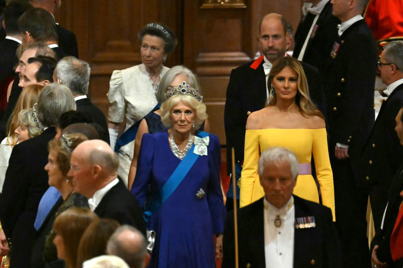 The Best Photos of the Royal Family at the U.S. State Banquet at Windsor Castle