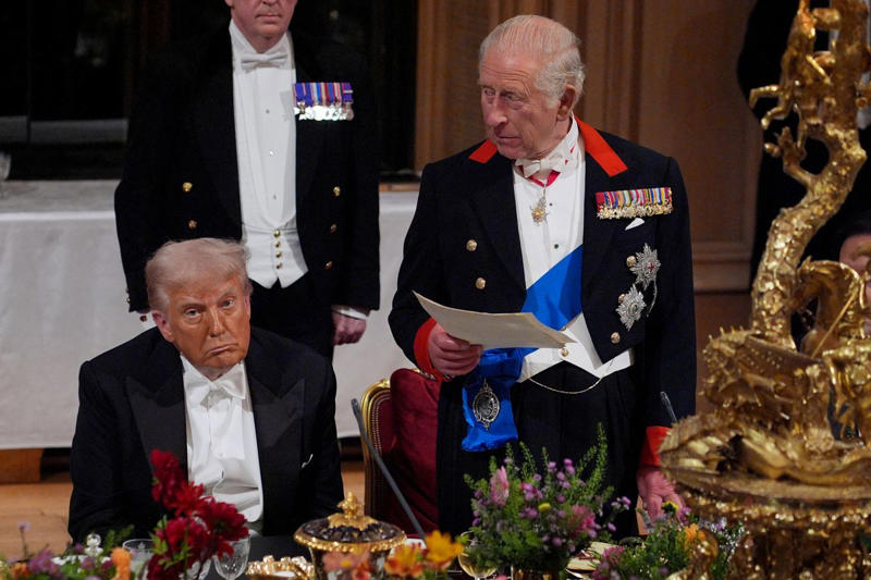 The Best Photos of the Royal Family at the U.S. State Banquet at Windsor Castle