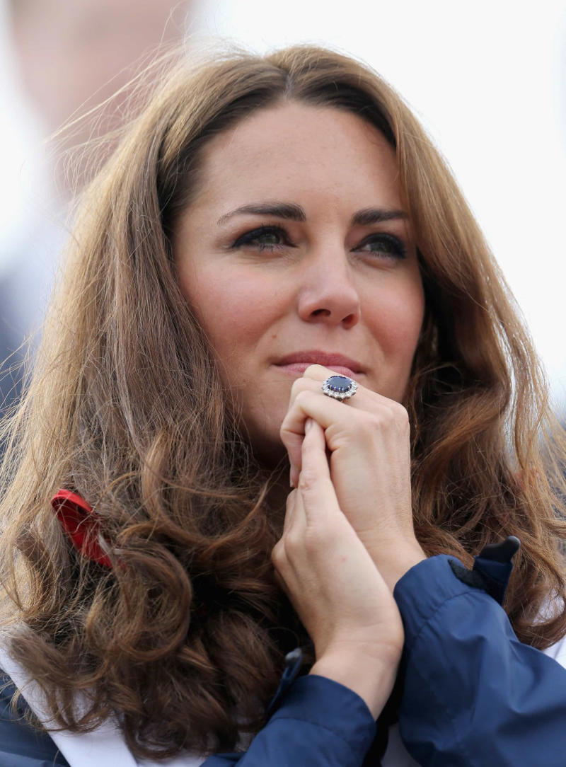 Engagement ring Diana's emerald and diamond choker, Shirt and shorts, Mary Jane shoes, Engagement ring, Butterfly earrings, Pearl earrings, Powder blue outfit, Aquamarine ring, Merino wool sweater, Sapphire-and-diamond earrings, Collared shirt, Lover's Knot tiara, Drop pearl earrings, Pearl bracelet, Identical outfit