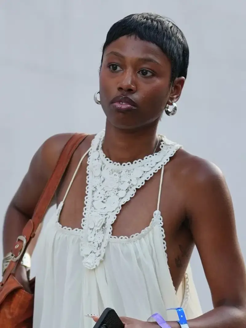 Spring Hair Trends From New York Fashion Week , Ripple Waves , The Pixie Cut , The Kick Bob, Hair Accessories Doing The Work , Waterfall Plaits