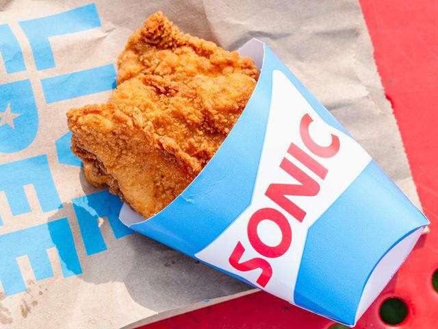 7th Place: McDonald's Chicken Tenders, 6th Place: Burger King's Chicken Fries, 5th Place: KFC's Chicken Tenders, 4th Place: Arby's Chicken Tenders, 3rd Place: Sonic's Chicken Tenders, 2nd Place: Popeyes Chicken Tenders, 1st Place Winner: Raising Cane's Chicken Fingers