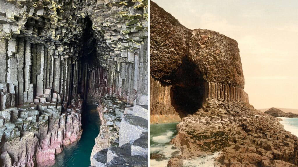 #1: Azure Window (Malta), #3: Old Man of the Mountain (USA), #4: Darwin’s Arch (Galápagos), #6: Shilin Stone Forest (China, parts), #7: Bering Land Bridge, #9: Colossus of Memnon (original features), #10: Ice Bridge (Antarctica), #12: Sahara’s Ancient Rivers, #13: Glacial Arches in Iceland, #15: Chand Baori Water Systems (India), #16: Giant’s Causeway Caves (Northern Ireland), #18: Rock of Raouché Arches (Lebanon), #19: Great Barrier Reef Sections (Australia)