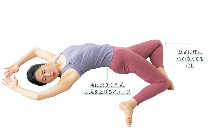 ●足上げぐるぐる, ●バナナストレッチ, ●Q：どれぐらいで効果が出始めますか？, ●Q：痛いと感じるまで伸ばしたり、ほぐしたりしてもいいですか？, ●Q：股関節に痛みや違和感があっても、ほぐして大丈夫ですか？, ●Q：ほぐしている途中で骨が鳴るのは問題ないですか？, ●Q：股関節ほぐしに効果的なグッズはありますか？