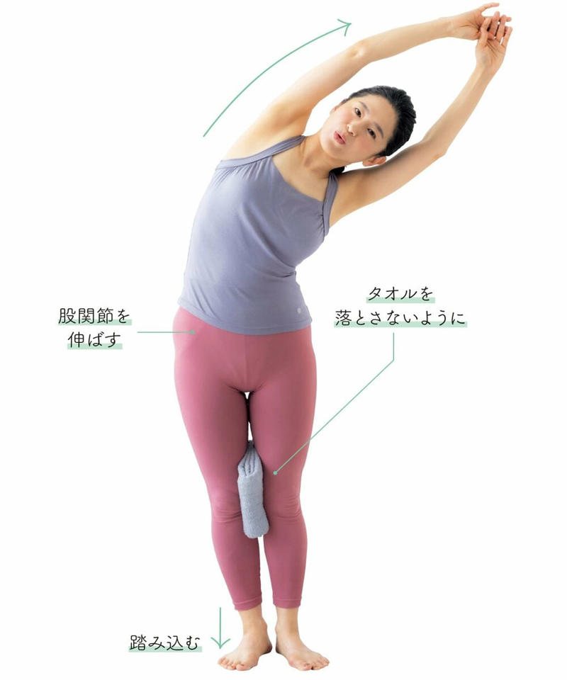 ●足上げぐるぐる, ●バナナストレッチ, ●Q：どれぐらいで効果が出始めますか？, ●Q：痛いと感じるまで伸ばしたり、ほぐしたりしてもいいですか？, ●Q：股関節に痛みや違和感があっても、ほぐして大丈夫ですか？, ●Q：ほぐしている途中で骨が鳴るのは問題ないですか？, ●Q：股関節ほぐしに効果的なグッズはありますか？