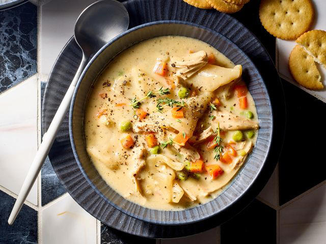 Quick and Easy Chicken Noodle Soup, Absolutely Ultimate Potato Soup, Grandma's Vegetable Soup, Butternut Squash Soup, Simple Turkey Chili, Hearty Hamburger Soup, Tuscan Chicken Soup, Chicken Pot Pie Soup with Pie-Crust Dumplings, The Best Swamp Soup, Italian Penicillin Soup, Marry Me Sausage Orzo Soup, Chili-Topped Potato Soup, Split Pea Soup, Hearty Chicken and Rice Soup, Hungarian Mushroom Soup, Lazy French Onion Soup, Slow Cooker Italian Sausage Soup, Slow Cooker Lasagna Soup, Polish Cabbage Roll Soup, Creamy Italian White Bean Soup