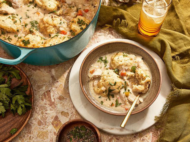 Soupe au Pistou, 15-Minute Creamy Tomato Soup, Pollo Guisado, Chicken and Dumplings, French Onion Soup, Zuppa Toscana, Quick and Easy Creamy Mushroom Soup, Loaded Baked Potato Soup, Beef Barley Soup, Aquacotta Maremmana (One-Pot Tuscan Vegetable Soup)