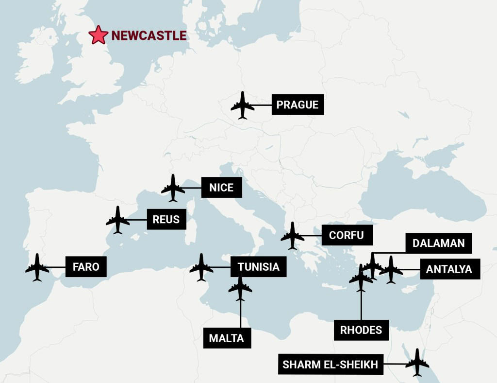 EasyJet launches 11 new routes from major UK airport – including a lesser-known sunshine destination