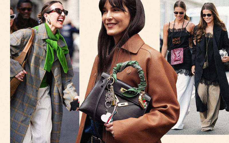 1. Try a new colour combination, 2. Rediscover your skirts, 3. Pull your shirt cuffs out from your jacket sleeves, 4. Add a belt, 5. Wear a jumper like a scarf, 6. Bring on the knee-high boots, 7. Wear something suede, 8. Add a bag charm, 9. Layer in some lace, 10. Buy – or make – a pendant necklace, 11. Slip on some silver
