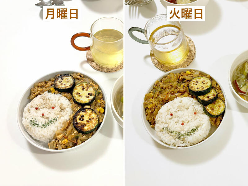 1日2食、腹八分目が体調によいと気づくまで, シンプルな食事ほど華やかな食器で気分を上げる, 60代、健康に暮らすコツ, 基本メニューは「玄米＆卵＆冷凍野菜」の和食, 夏場は食べやすいシリアルに。豆乳を加えて超手軽な朝ごはん, 一週間の献立を決め、料理は当番制にする, 同じ料理を2日分つくり、手間を省く, 「完全食スープ」があれば栄養もばっちり