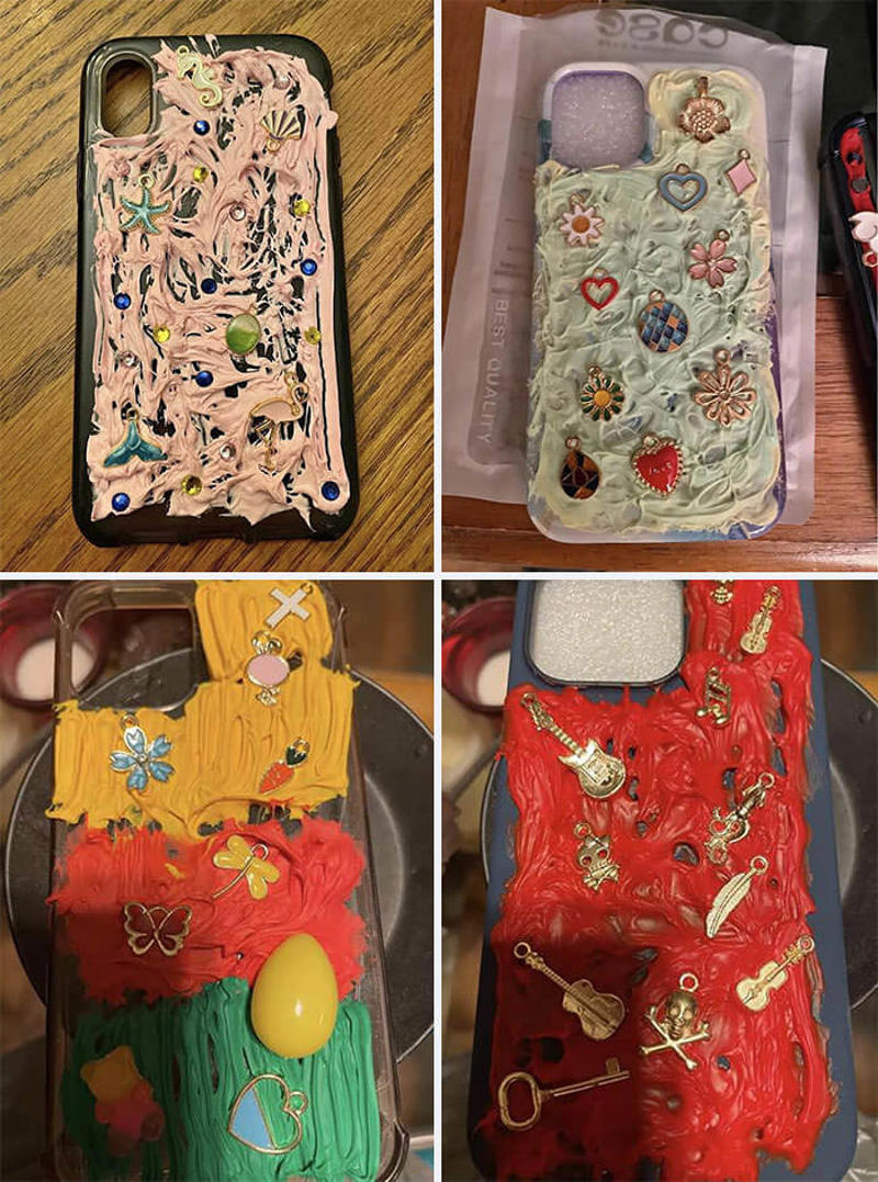 Phone Frosting Mooooove Into the Light, Night Night, Don't Sleep Tight, Anyone for Some Mold?, A Lebrontosaurus, Arts and Krafts, Down the Rabbit Hole, A Hot Cheeto Mirror, Somebody Discovered Gorilla Glue, A Little Bit of Bad Luck, This Looks Uncomfortable, Take a Seat on the Jair, Oh, Baby, How Cheesy, We'll Pass on Dessert, Ruining the Globe, At Least They're Not on the Floor, "Goat Skin", Tired of It All, When You See It..., A Big Nope, A Wine Rack?, That Price, Though, The Liquor Nativity Scene, Customization Is Key, "Deconstructed" Art, Phone Frosting, A Major Fire Hazard, Creepy Crafts, Nothing Is off Limits, Flip or Flop, Flamingo or FlaminNO?, "Only Worn Once", Another Prawn on the Cake, They're Unstoppable, Painful Playtime, Take a Pair