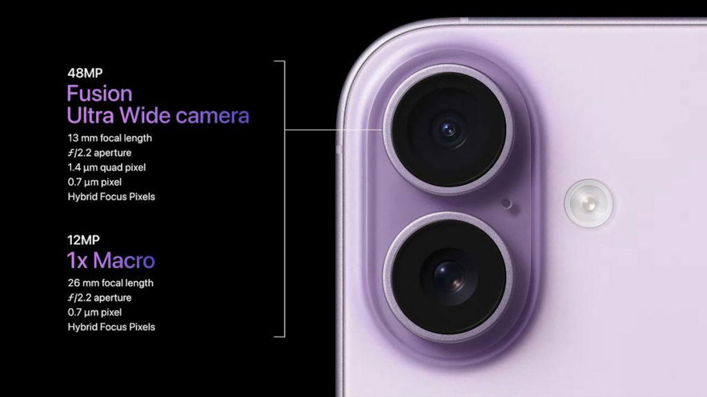 iPhone 17 display upgrade, A19 processor, New Fusion ultra-wide camera, Center Stage selfie camera, Base model now has 256GB storage