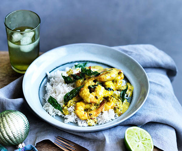 The best curry recipes to work your way through in 2025, Chiang Mai chicken curry , Beef and potato Massaman curry , Korean cauliflower curry , Palisa Anderson’s sour orange fish curry , Kerala-style prawn curry with cauliflower rice , Sri Lankan fish curry , Summer tomato curry with cauliflower rice , Dosas with coconut lentil curry , Roasted cauliflower curry with lime and coriander , Sunda’s fish curry with cucumber salad and coriander chutney , Palisa Anderson’s gaeng keow wan gai (Thai green chicken curry) , Avani’s lamb curry , Ohn no khao swè (Burmese curry chicken noodle soup) , O Tama Carey’s Sri Lankan crab curry , Moreton Bay bug curry with mango , Snapper curry with green beans and coriander , Eggplant and pineapple curry , Mussel curry with pineapple and potato rösti , Helly Raichura’s Mughlai lamb curry (kosha mangsho)