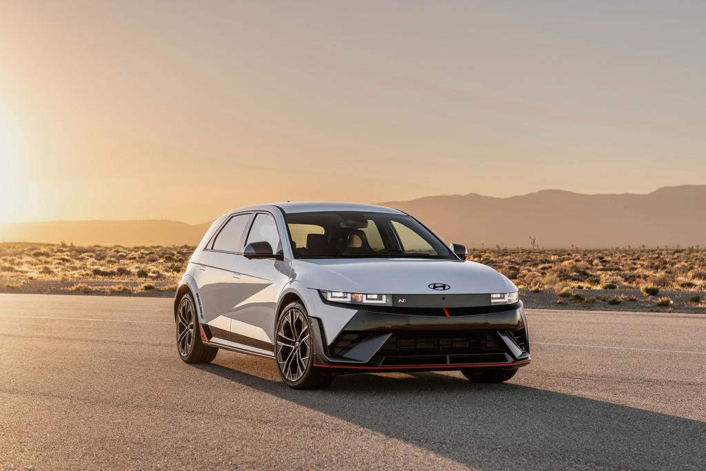 2025 Ford Mustang Mach-E GT, 2025 Chevy Blazer EV SS, 2025 Kia EV6 GT, 2025 Hyundai Ioniq 5 N, Edmunds says