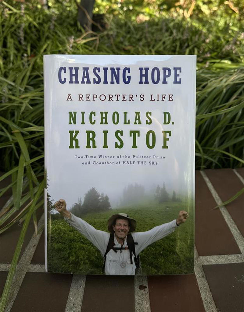 Top 5 books checked out the most in October in Cincinnati, 1. 'Chasing Hope: A Reporter's Life' by Nicholas Kristof, 2. 'Billion-Dollar Ransom: A Thriller' by James Patterson and Duane Swierczynski, 3. 'The Women' by Kristin Hannah, 4. 'Emma on Fire' by James Patterson and Emily Raymond, 5. 'Strangers in Time' by David Baldacci, Top 5 most checked-out books in 2025 so far, Most popular e-books on Libby