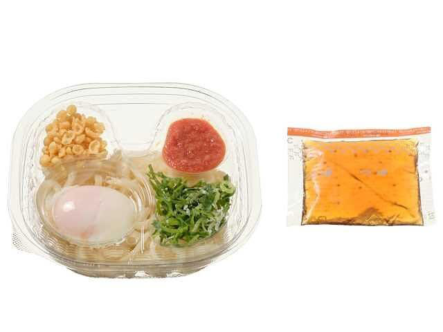 ①クロックマダム, ②禁断のガリチーカルボ飯, ③ソーセージエッグマフィン, ④月夜のとろけるチーズソースロコモコ丼, ⑤お月見明太半熟玉子うどん, ⑥お月見ぜんざい