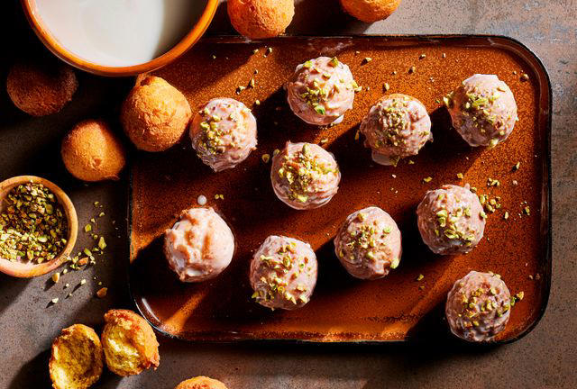 Copycat Egg Bites, Coffee Jelly, DIY Cold Foam for Coffee, Copycat Starbucks Lemon Loaf, Copycat New York-Style Bagels, Starbucks Affogato-Style Caramel Iced Coffee, Copycat Donuts, Pumpkin Cream Cold Brew, Pumpkin Donut Holes, Vietnamese Coffee Cake Muffins, Salted Maple Banana Bread Syrup, Boba Pearls for Bubble Tea, Double Chocolate Muffins, Homemade Vanilla Coffee Creamer, How to Cold Brew Tea, Coffee-Candied Bacon Sandwiches, Blended Carrot Cake Overnight Oats, Ham and Egg Breakfast Sandwich