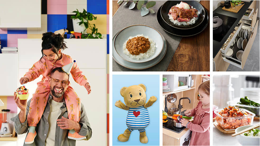 毎日先着200名さま！新メニュー先行試食会, イケアの人気保存容器 IKEA365+シリーズをご紹介, METOD/メトード体験コーナー 見て、触れて、理想のキッチン・収納を発見！, ビョーンくんとのじゃんけんに勝ってプラントベースソフトクリームをゲットしよう, イケアでクッキング レターハンティング