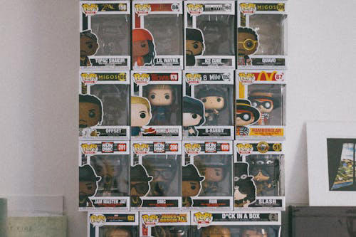 2. Funko Pop! Figures 1. Hatchimals, 2. Funko Pop! Figures, 3. Pokémon Cards, 4. Hot Wheels, 5. Nerf Guns, 6. Crayola Crayons, 7. Monopoly, 8. Play-Doh, 9. Disney DVDs and Merchandise, 10. Pop-Tarts, 11. Magic: The Gathering Cards, 12. Barbie Dolls, 13. LEGO Sets