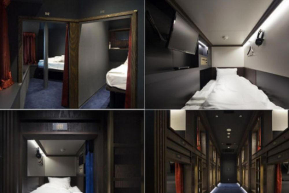 Nine Hours Akihabara, First Cabin Akihabara, Capsule Hotel Anshin Oyado Premier Akihabara, Book and Bed Tokyo Ikebukuro, Capsule Hotel Shinjuku 510, The Prime Pod Ginza Tokyo, Hostel Zen Yokohama, Vending Machine Hostel Akihabara, Where anime dreams meet travel