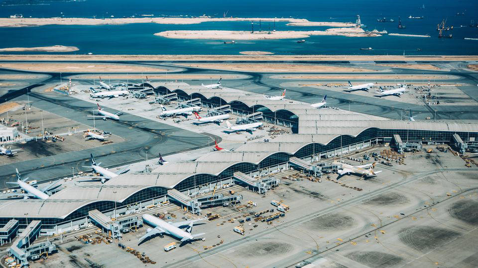 Barra Airport, Scotland (BRR), Hong Kong International Airport (HKG), Don Mueang International Airport, Thailand (DMK), Sumburgh Airport, Scotland (LSI), Amata Kabua International Airport, Marshall Islands (MAJ), Genoa Cristoforo Colombo Airport, Italy (GOA), Gibraltar International Airport (GIB), Bora Bora, French Polynesia (BOB), Kansai International Airport (KIX), Japan, Nauru International Airport (INU), Chubu Centrair International Airport (NGO), Japan, Velana International Airport (VIA), Maldives