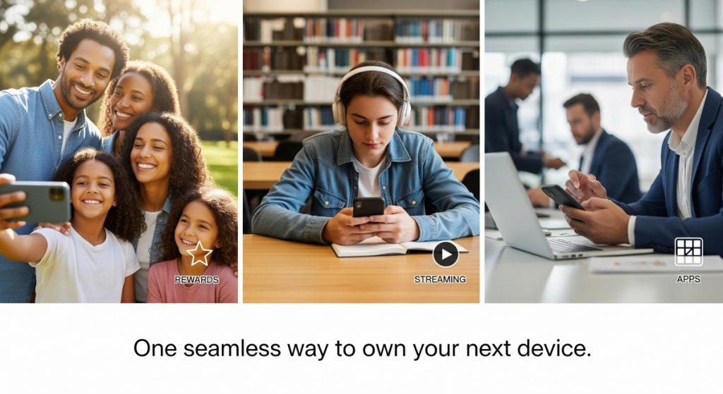 Purchase: More Flexibility, Fewer Strings Attached, Protect: Coverage That Starts from Day One, Upgrade: Making Old Devices Work for You, Bringing It All Together